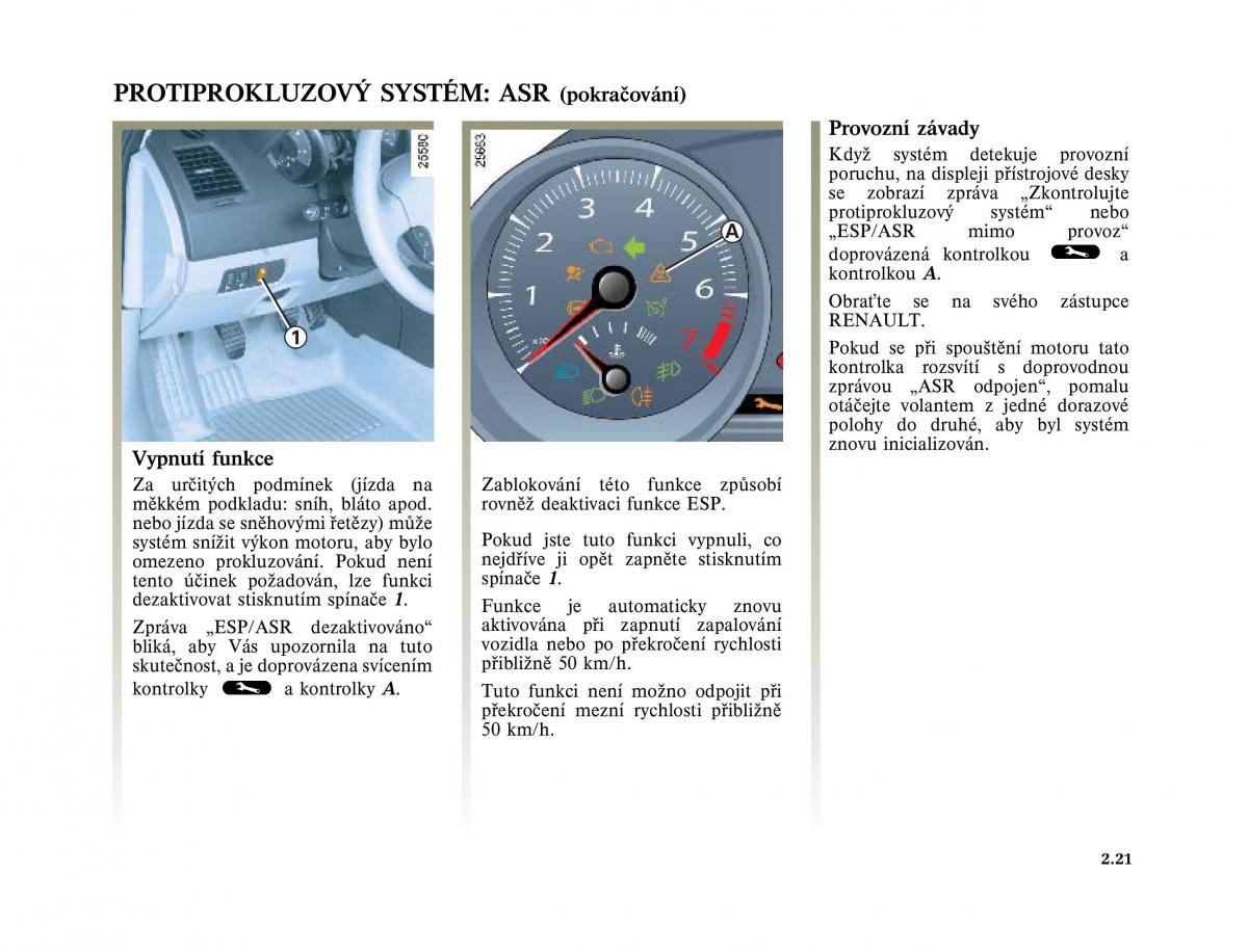 Renault Megane II 2 navod k obsludze / page 105