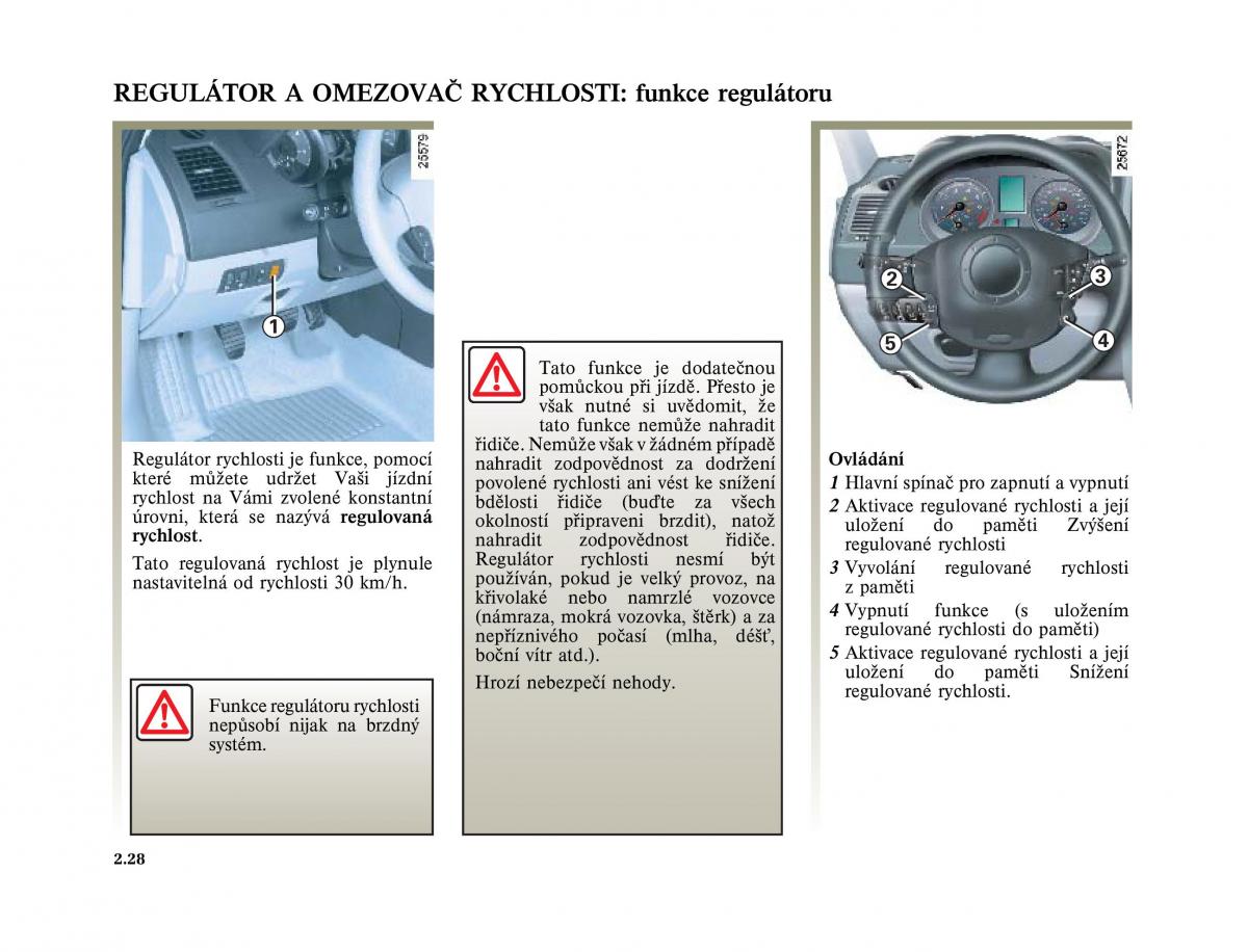 Renault Megane II 2 navod k obsludze / page 112