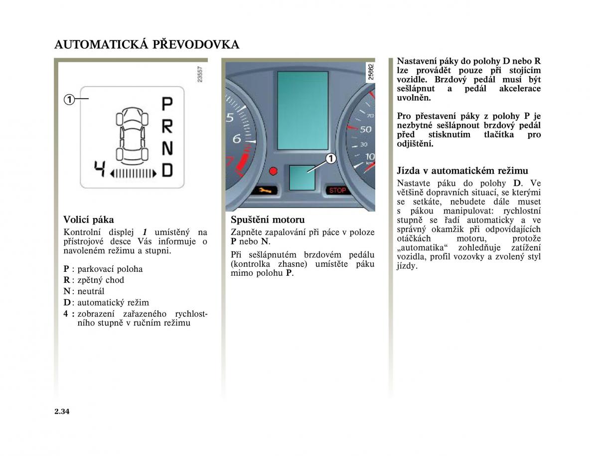 Renault Megane II 2 navod k obsludze / page 118