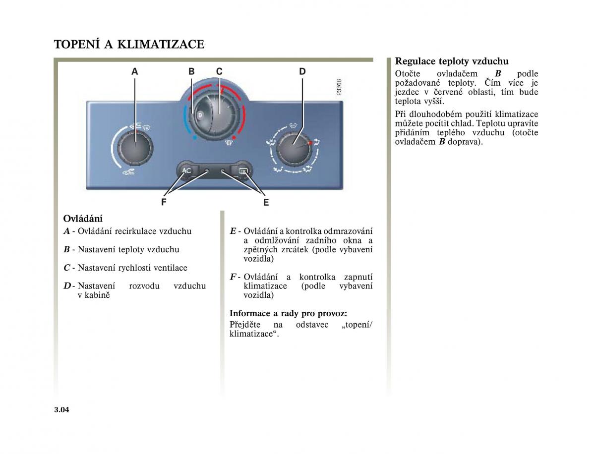 Renault Megane II 2 navod k obsludze / page 126