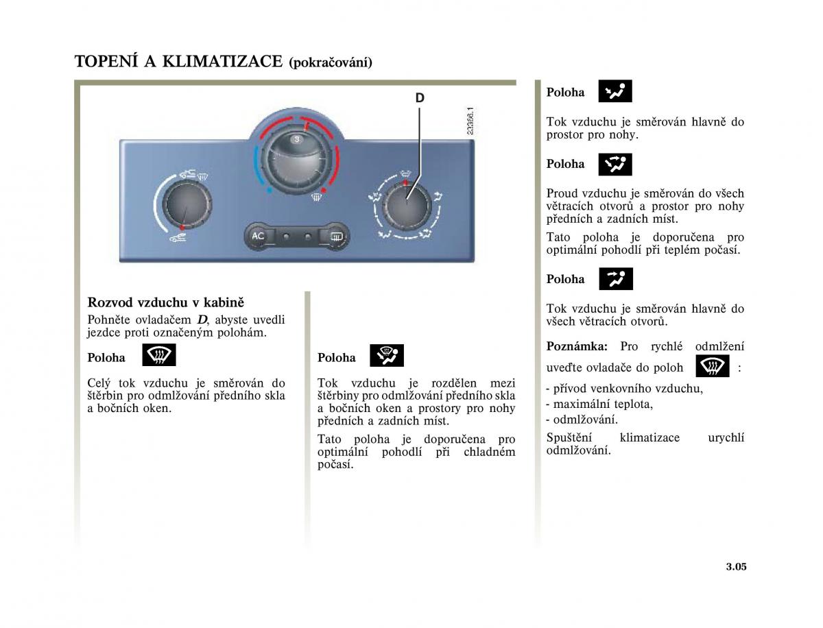 Renault Megane II 2 navod k obsludze / page 127