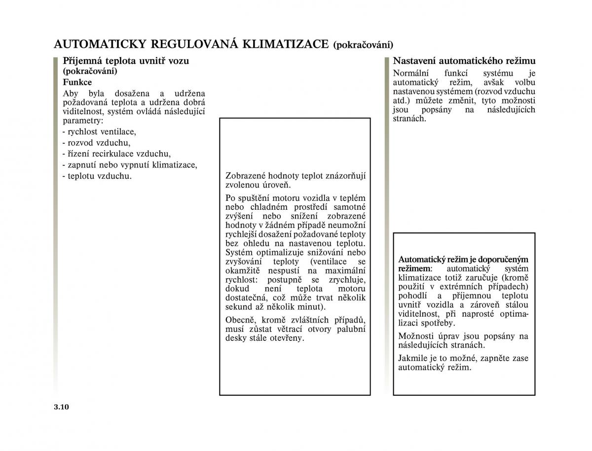 Renault Megane II 2 navod k obsludze / page 132