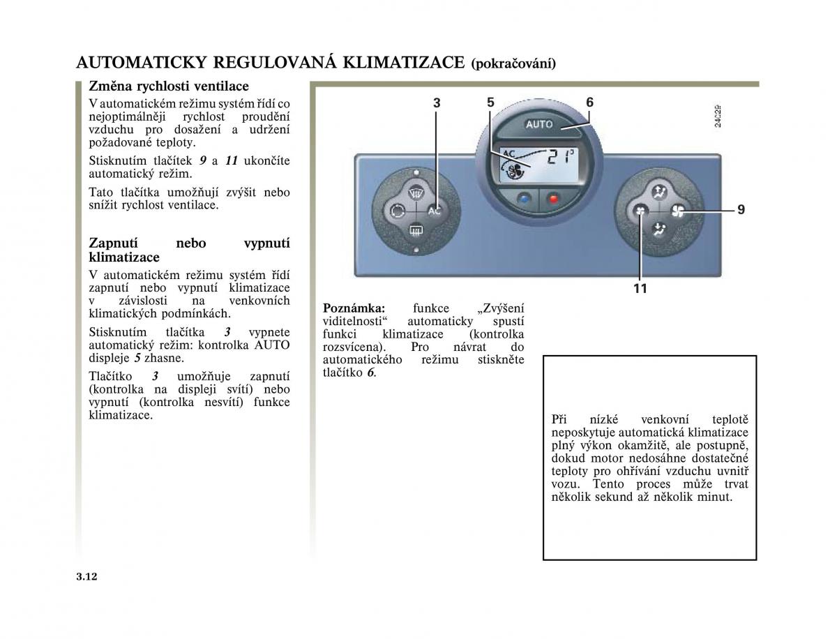 Renault Megane II 2 navod k obsludze / page 134