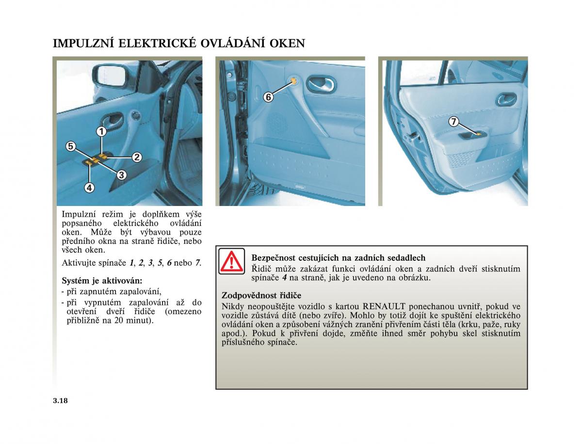 Renault Megane II 2 navod k obsludze / page 140