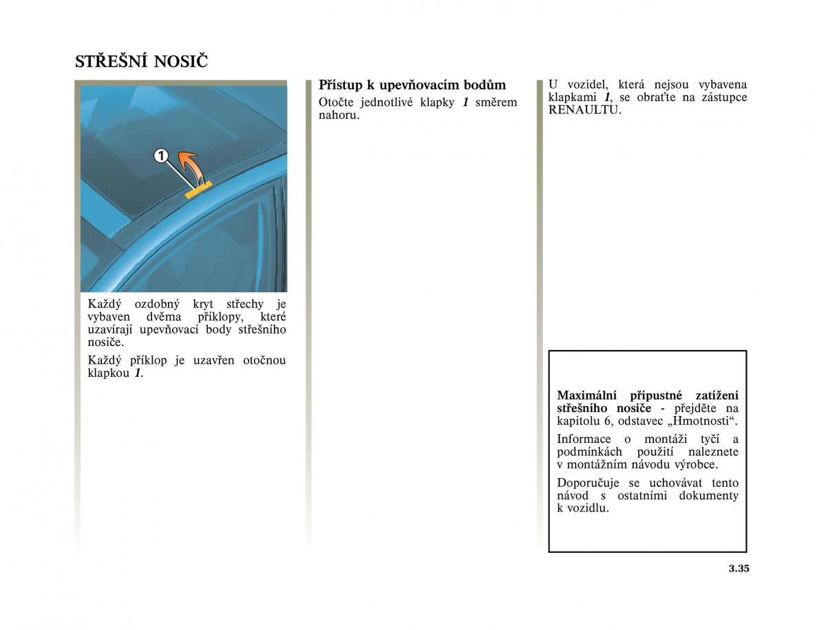 Renault Megane II 2 navod k obsludze / page 157