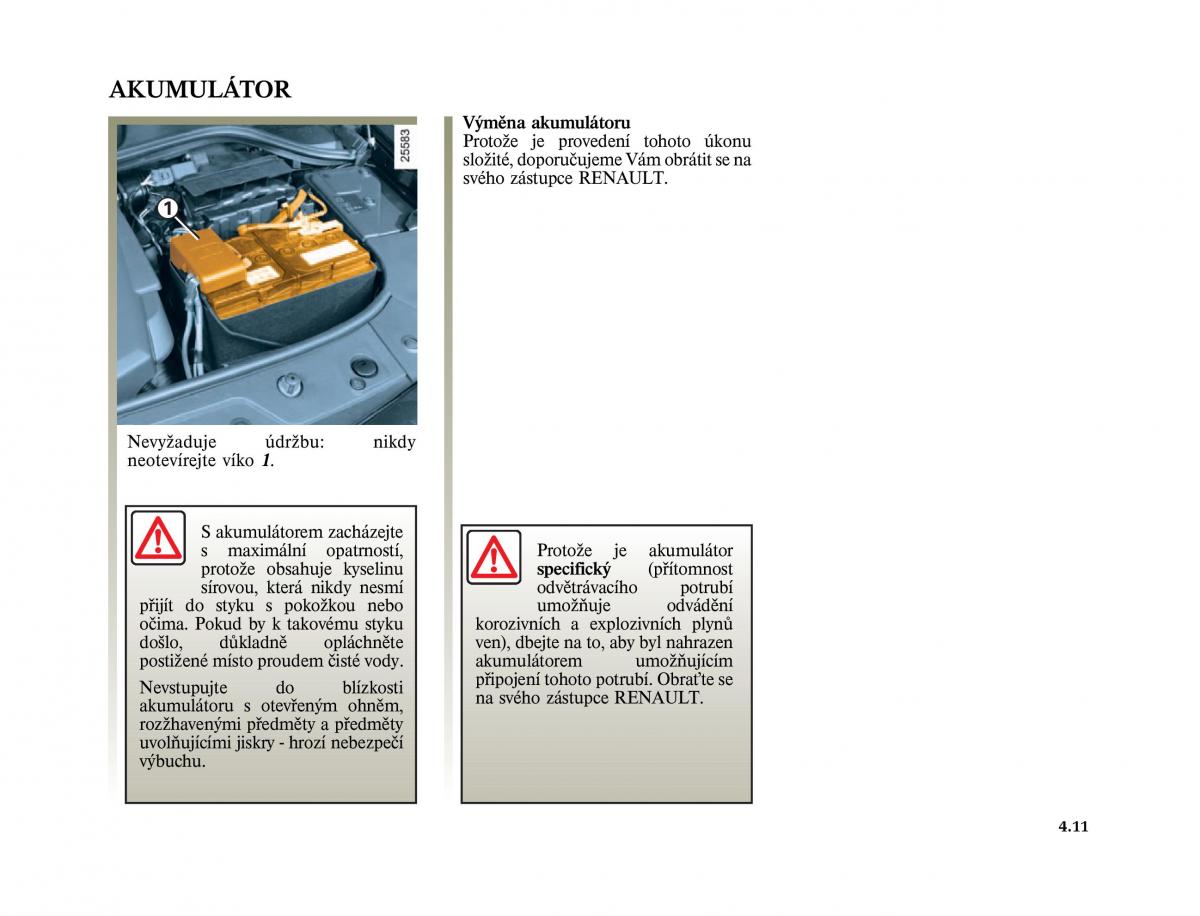 Renault Megane II 2 navod k obsludze / page 169