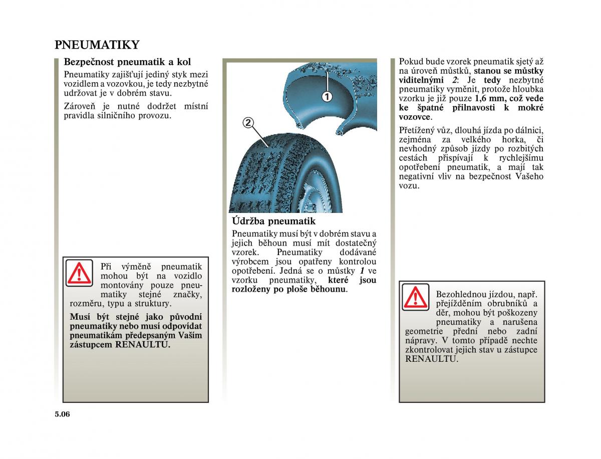 Renault Megane II 2 navod k obsludze / page 178