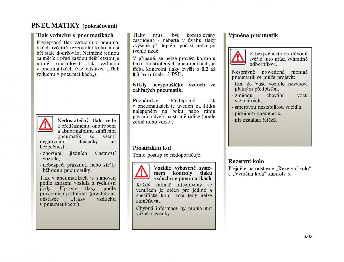 Renault Megane II 2 navod k obsludze / page 179