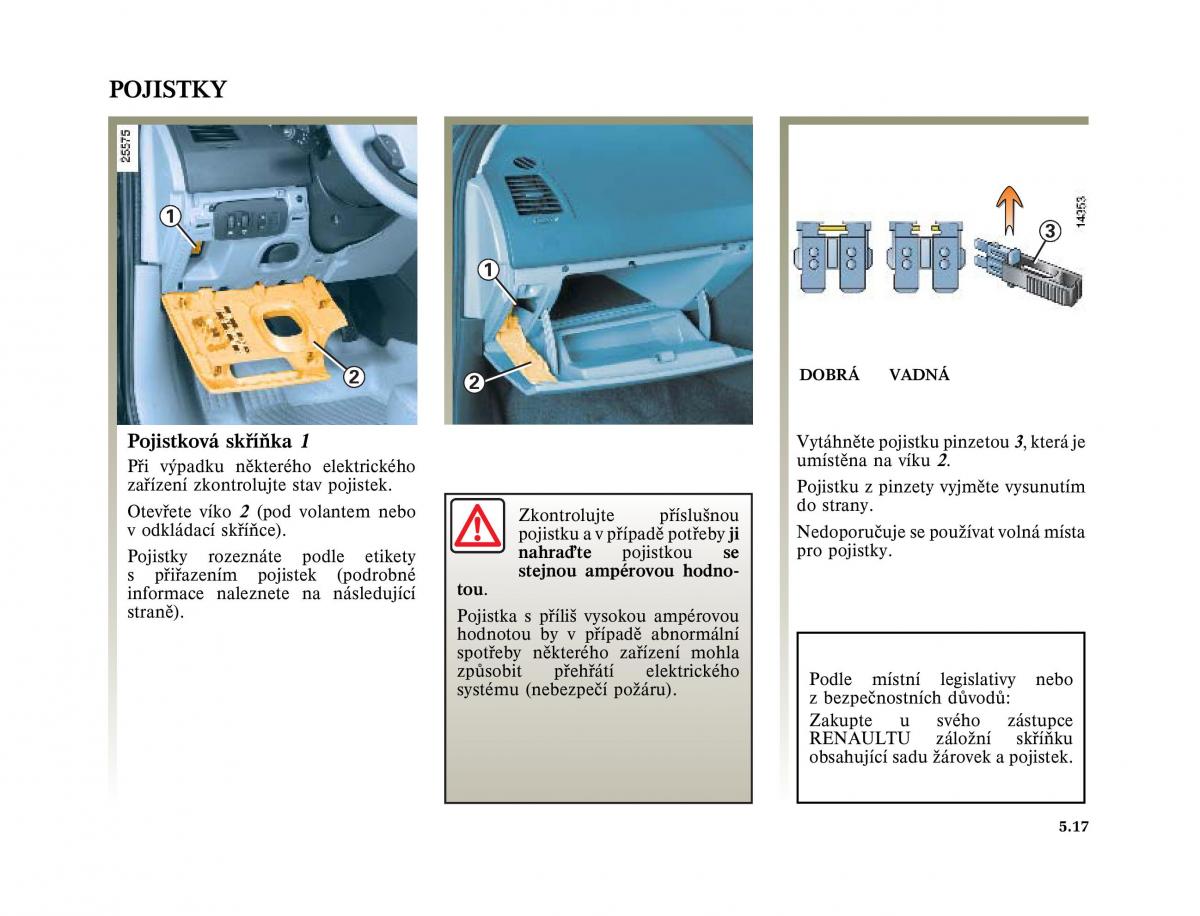 Renault Megane II 2 navod k obsludze / page 189