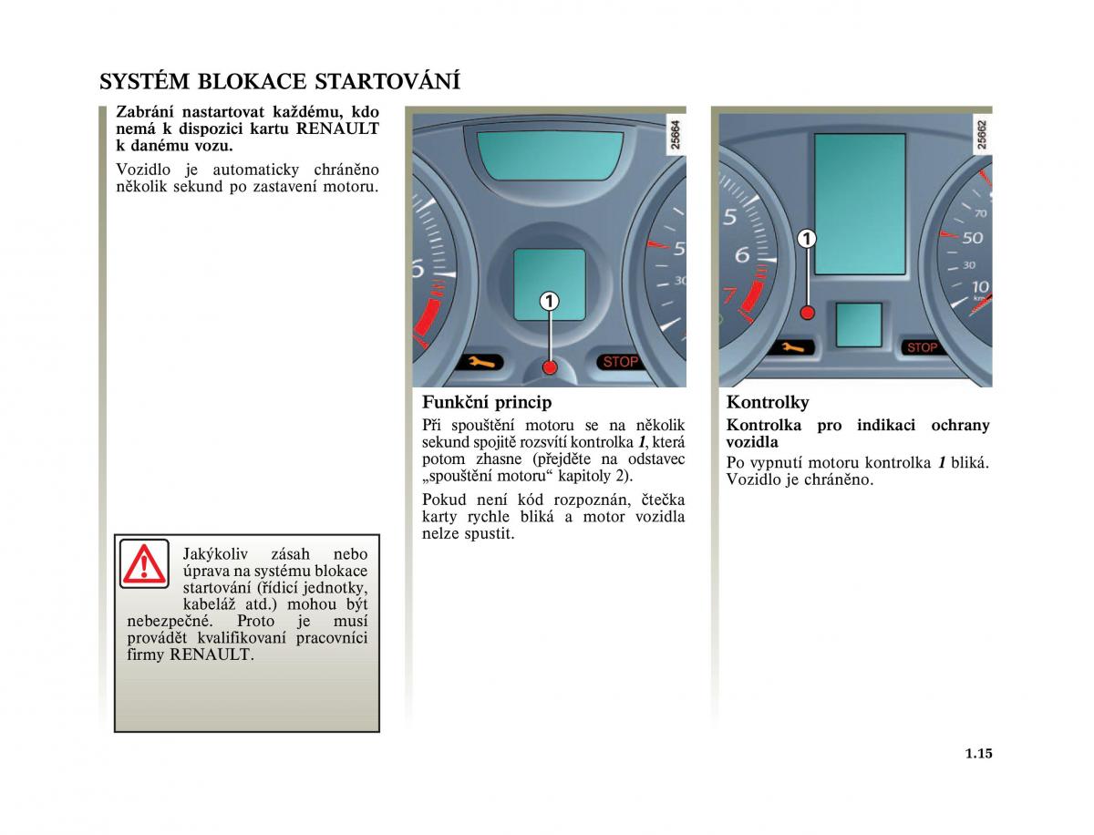 Renault Megane II 2 navod k obsludze / page 25