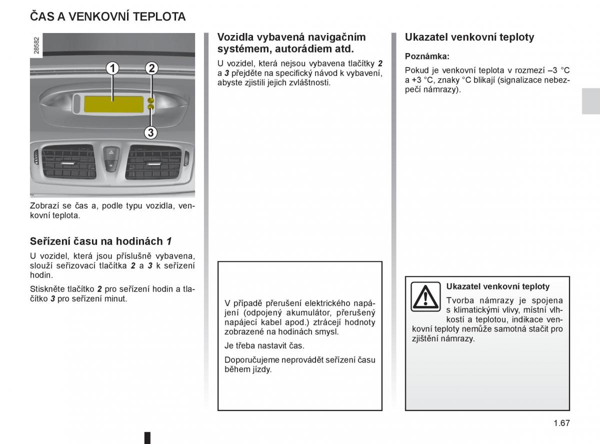 Renault Megane III 3 navod k obsludze / page 73