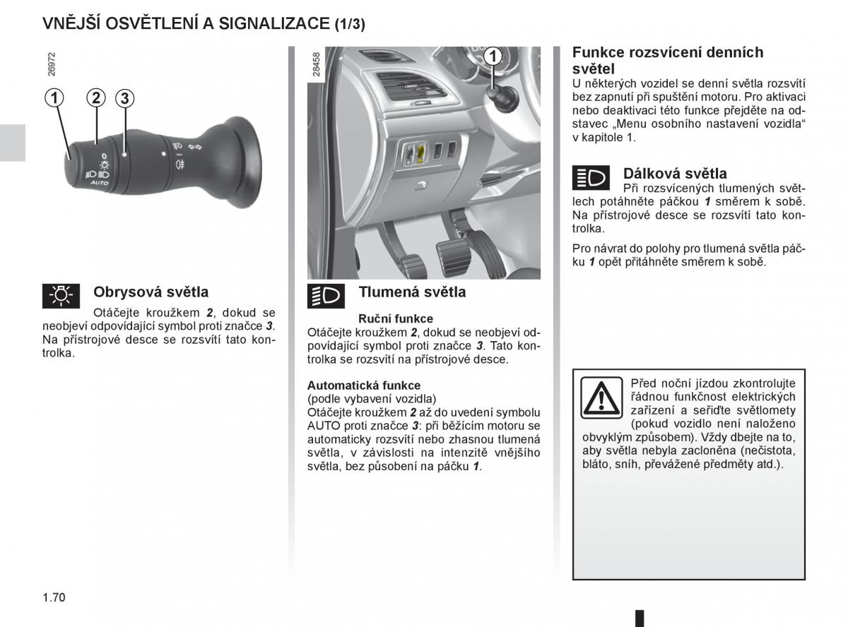 Renault Megane III 3 navod k obsludze / page 76