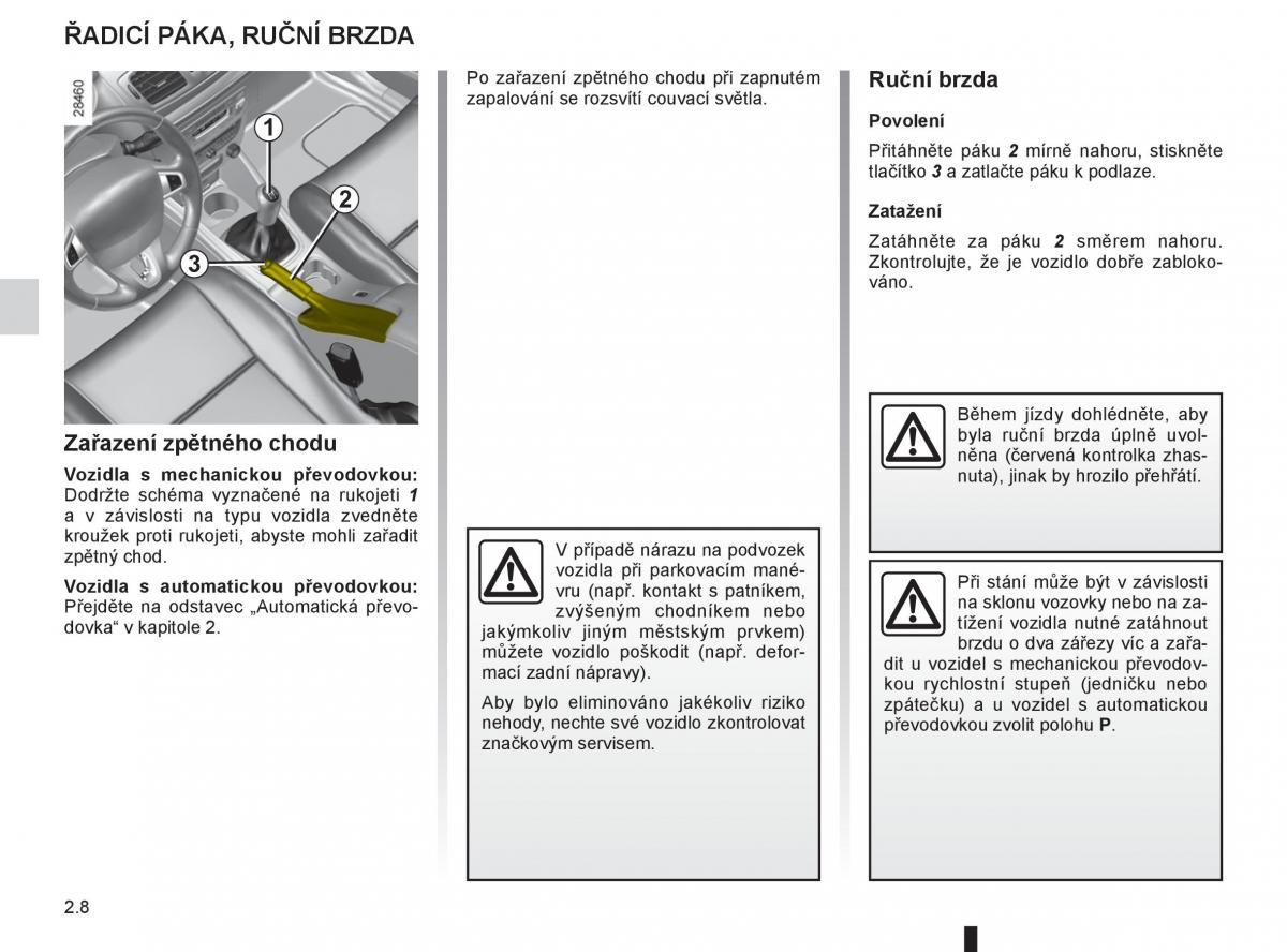 Renault Megane III 3 navod k obsludze / page 92