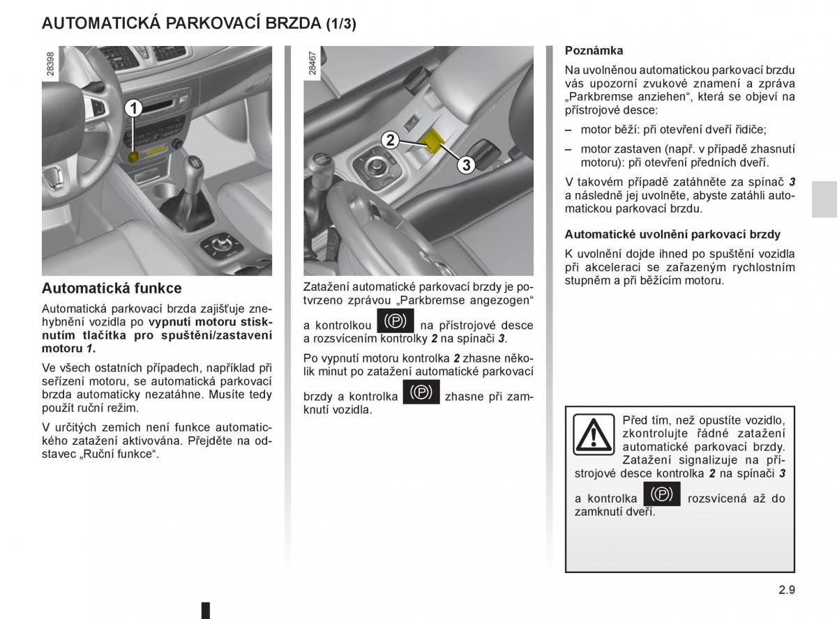 Renault Megane III 3 navod k obsludze / page 93