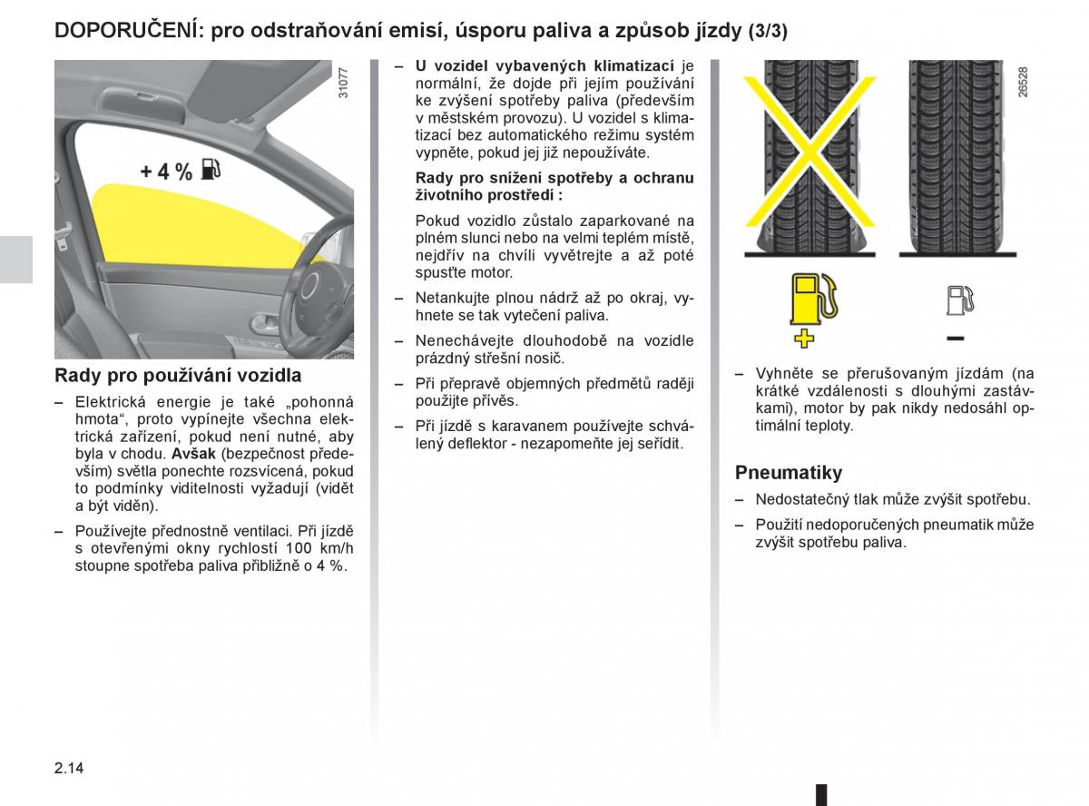 Renault Megane III 3 navod k obsludze / page 98