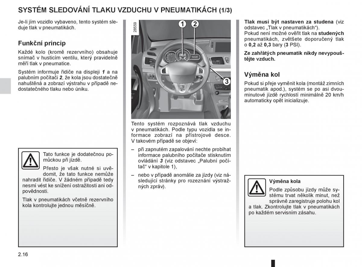 Renault Megane III 3 navod k obsludze / page 100