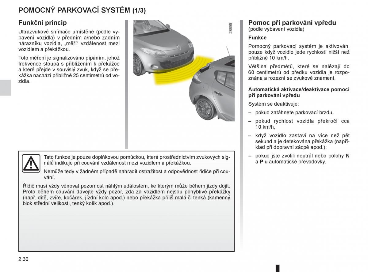 Renault Megane III 3 navod k obsludze / page 114