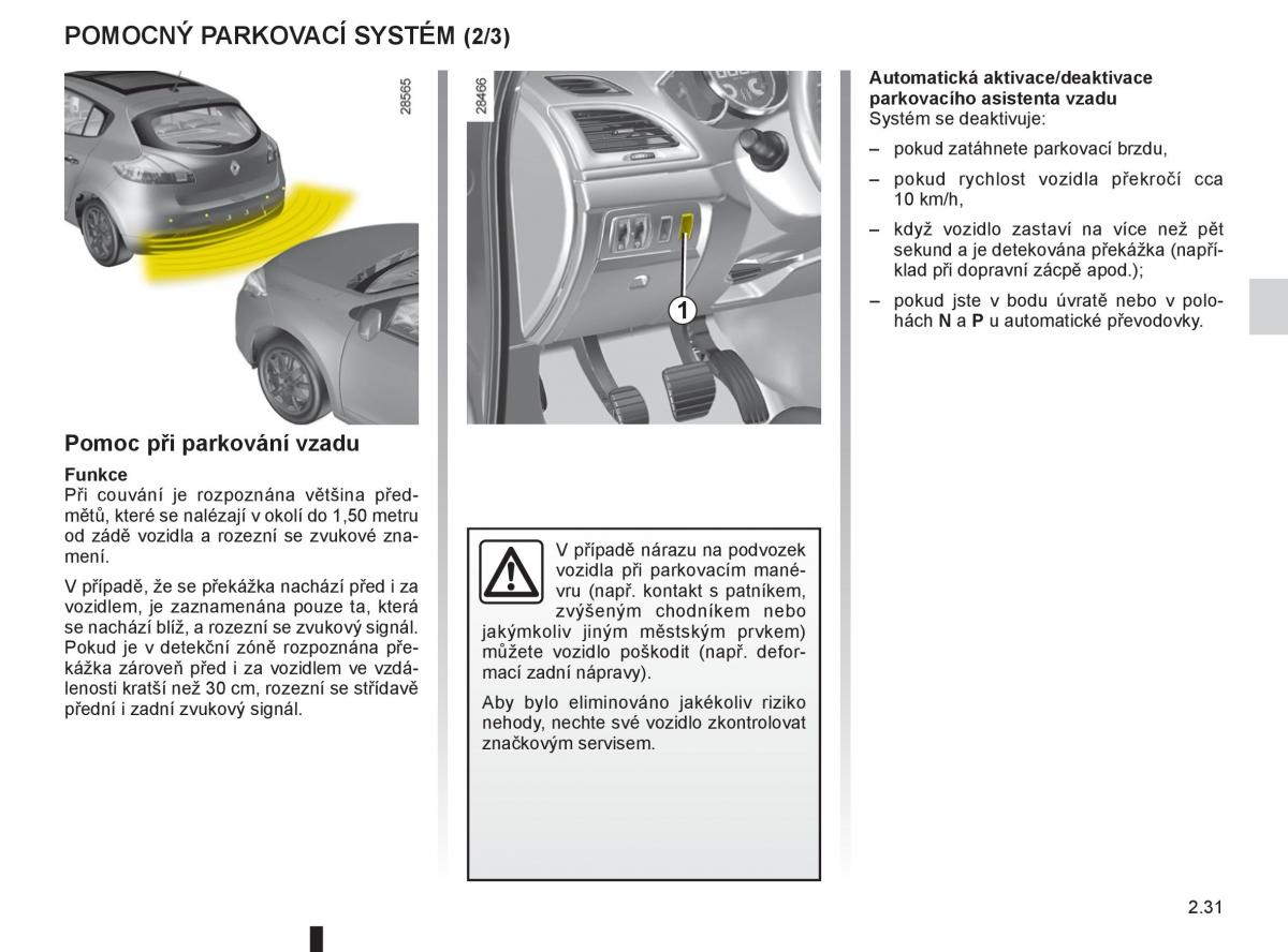 Renault Megane III 3 navod k obsludze / page 115