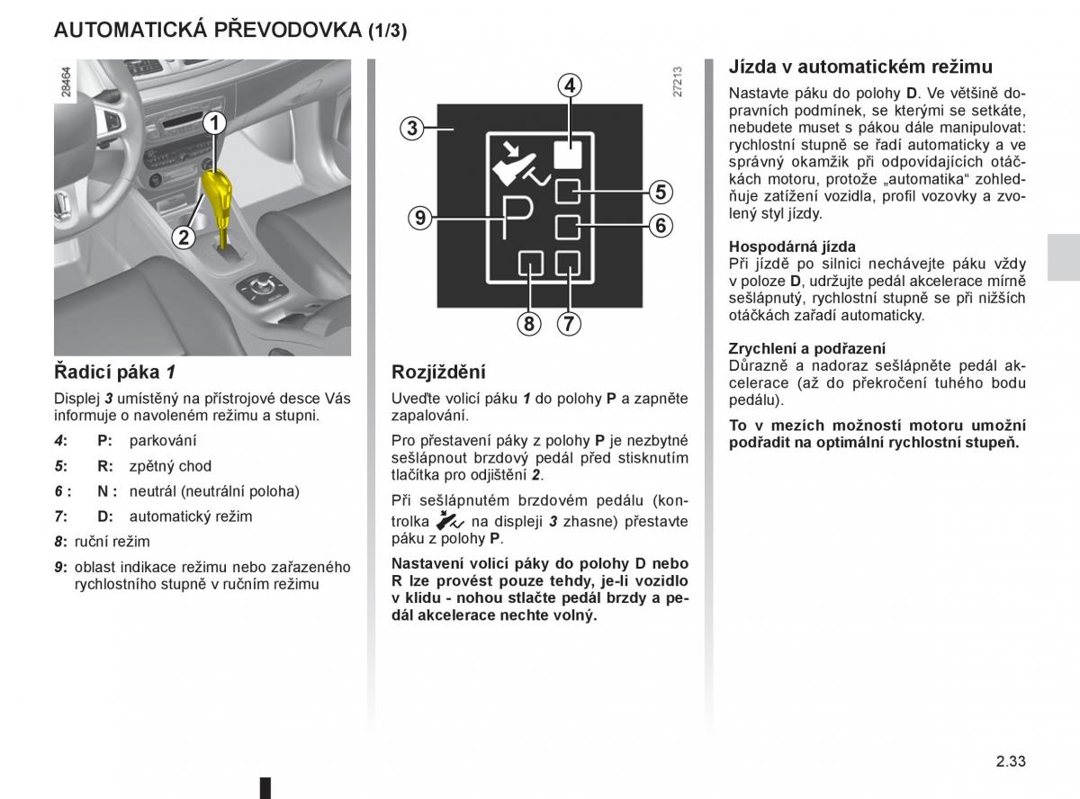 Renault Megane III 3 navod k obsludze / page 117