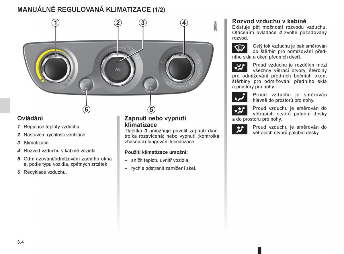 Renault Megane III 3 navod k obsludze / page 124