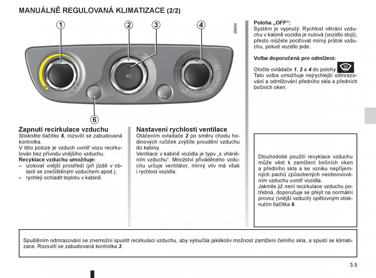 Renault Megane III 3 navod k obsludze / page 125