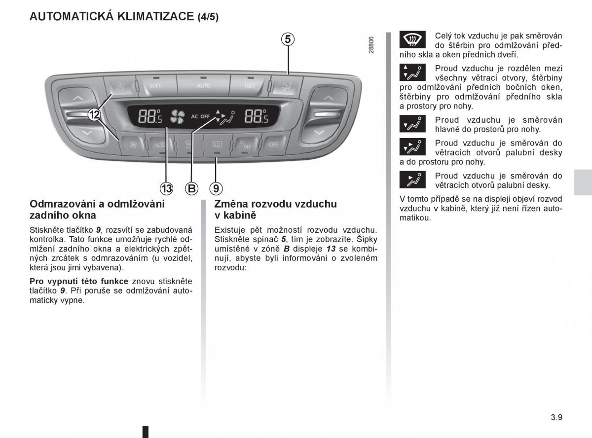 Renault Megane III 3 navod k obsludze / page 129