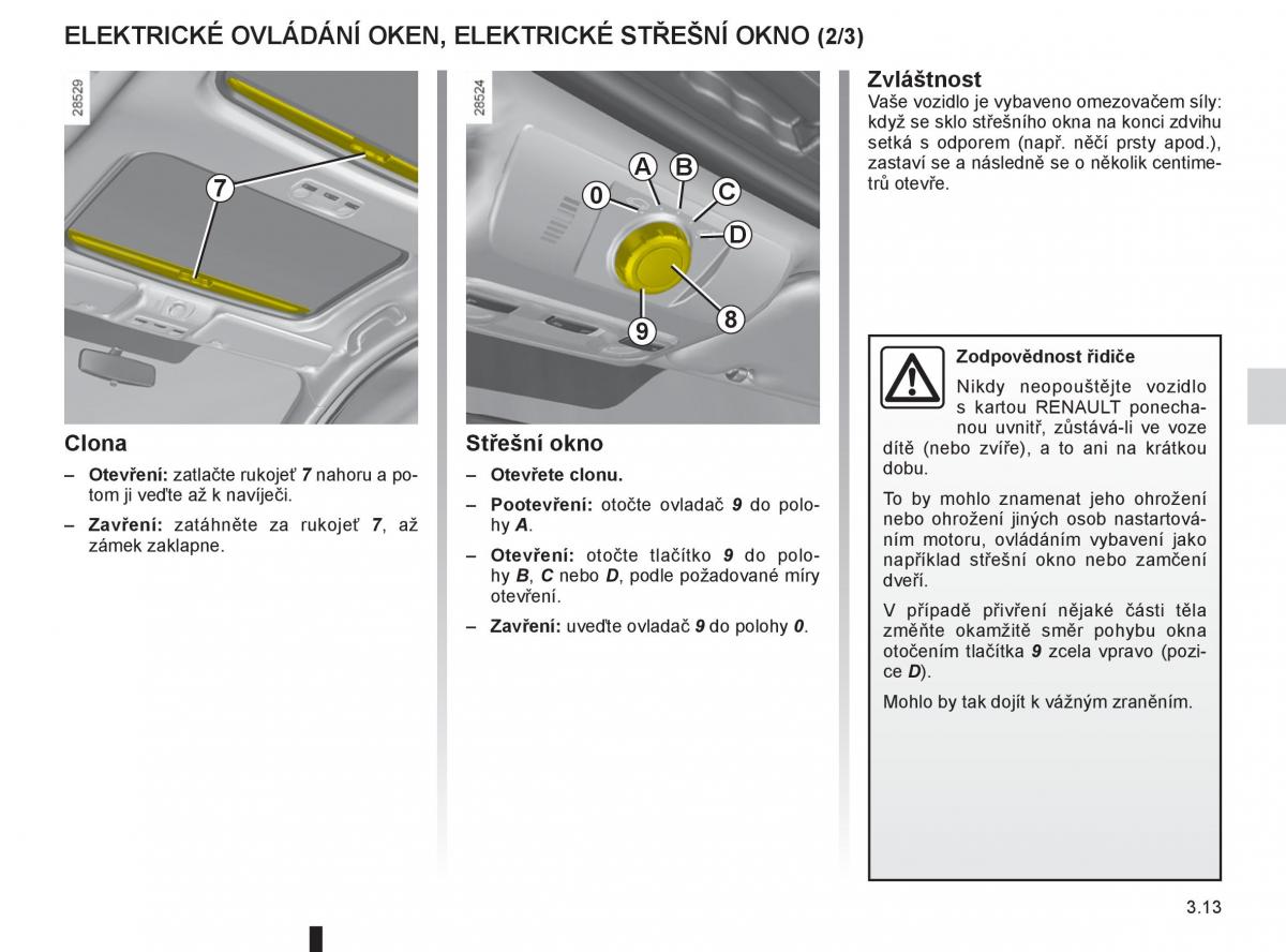 Renault Megane III 3 navod k obsludze / page 133