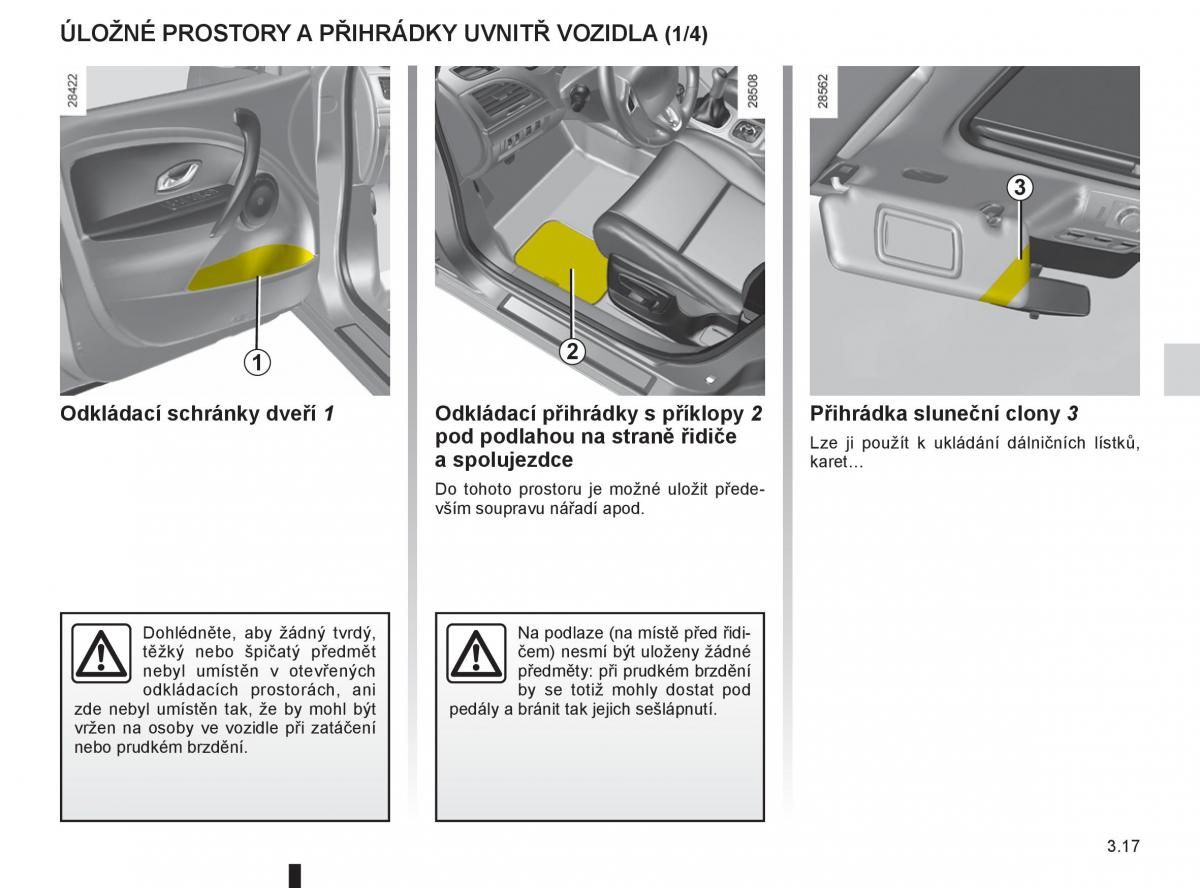 Renault Megane III 3 navod k obsludze / page 137