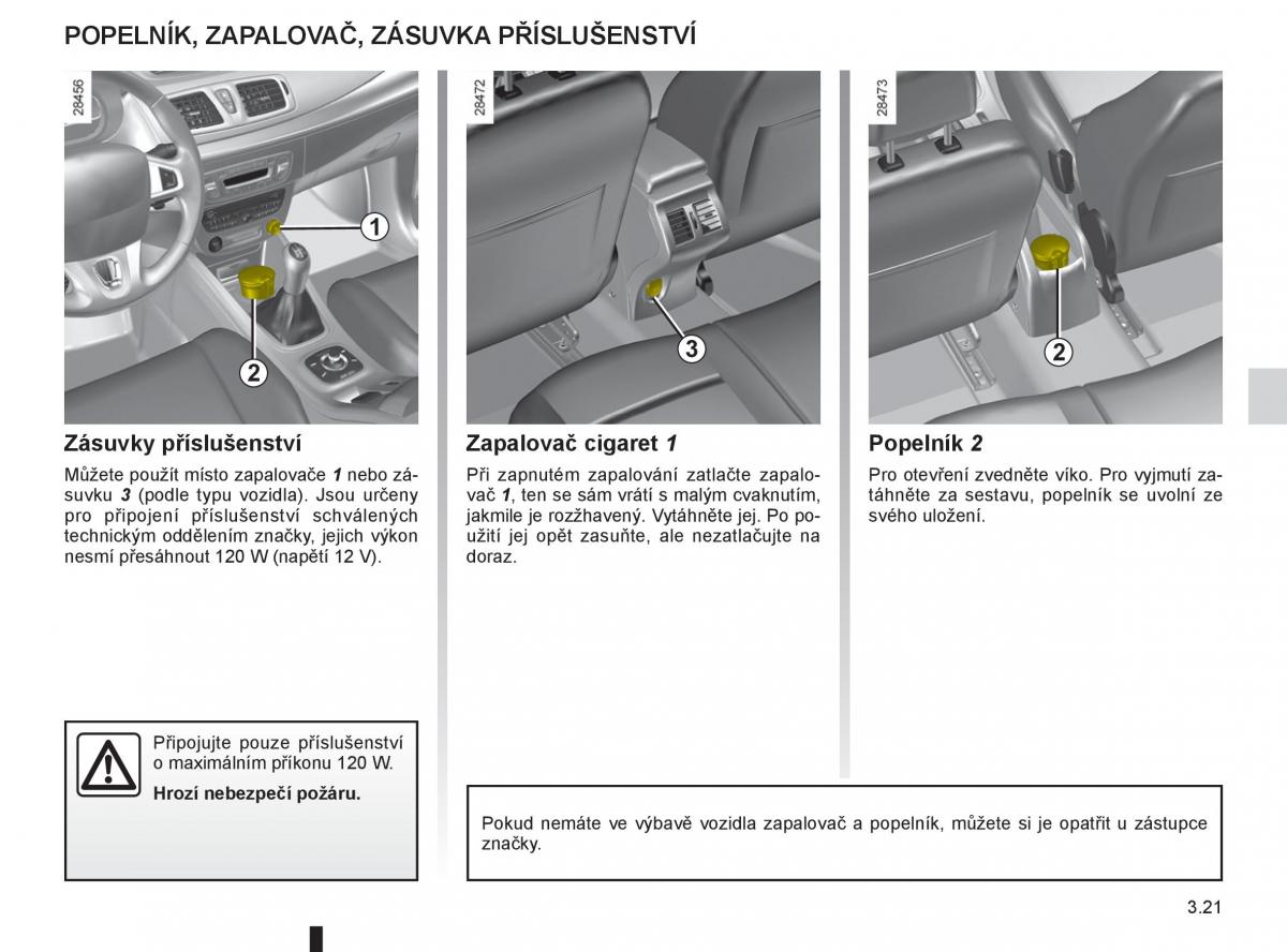 Renault Megane III 3 navod k obsludze / page 141