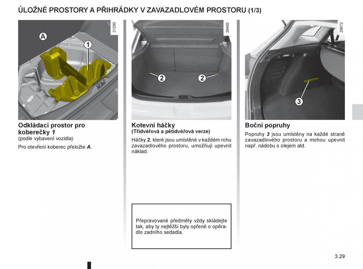 Renault Megane III 3 navod k obsludze / page 149