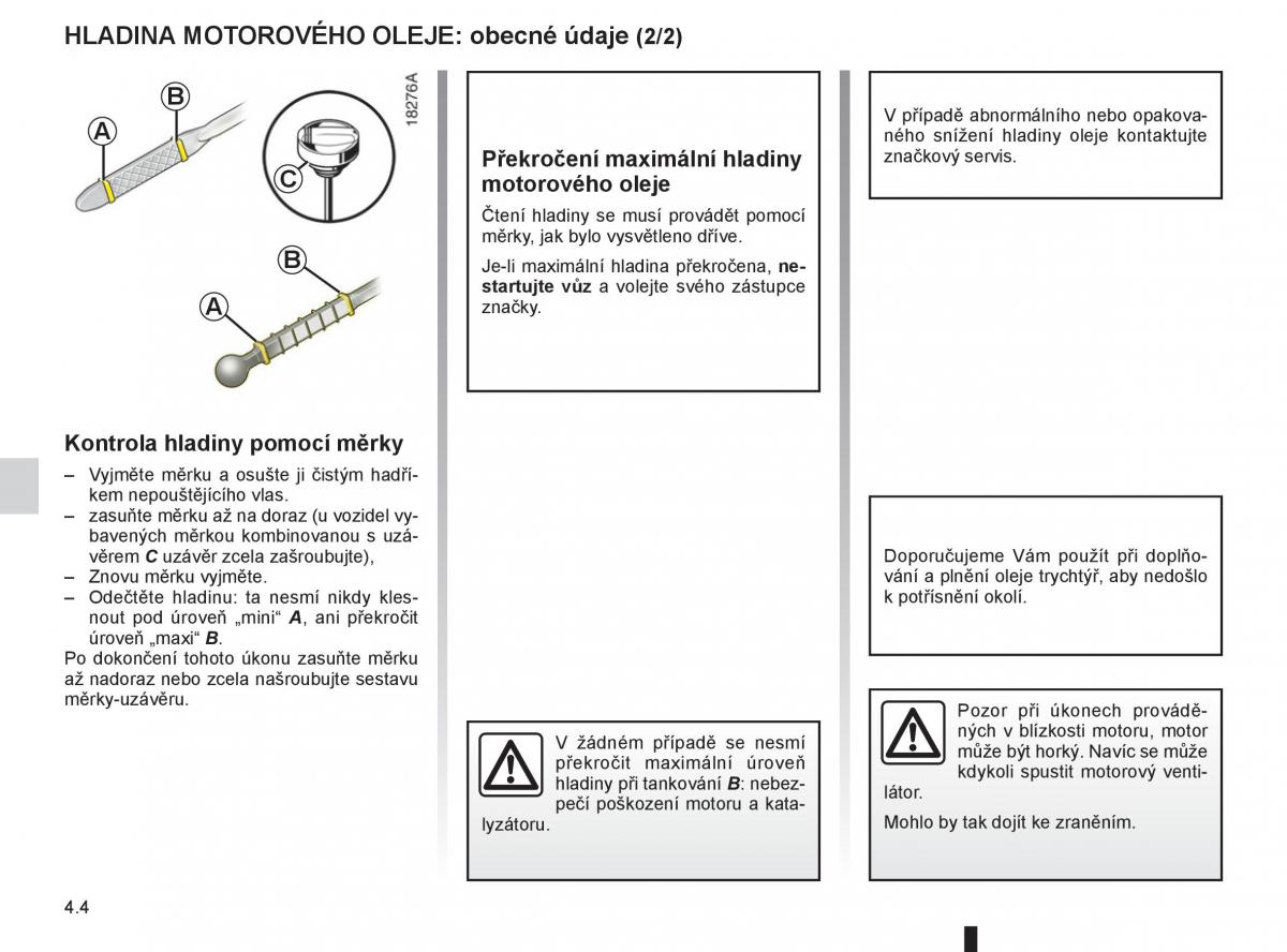 Renault Megane III 3 navod k obsludze / page 160