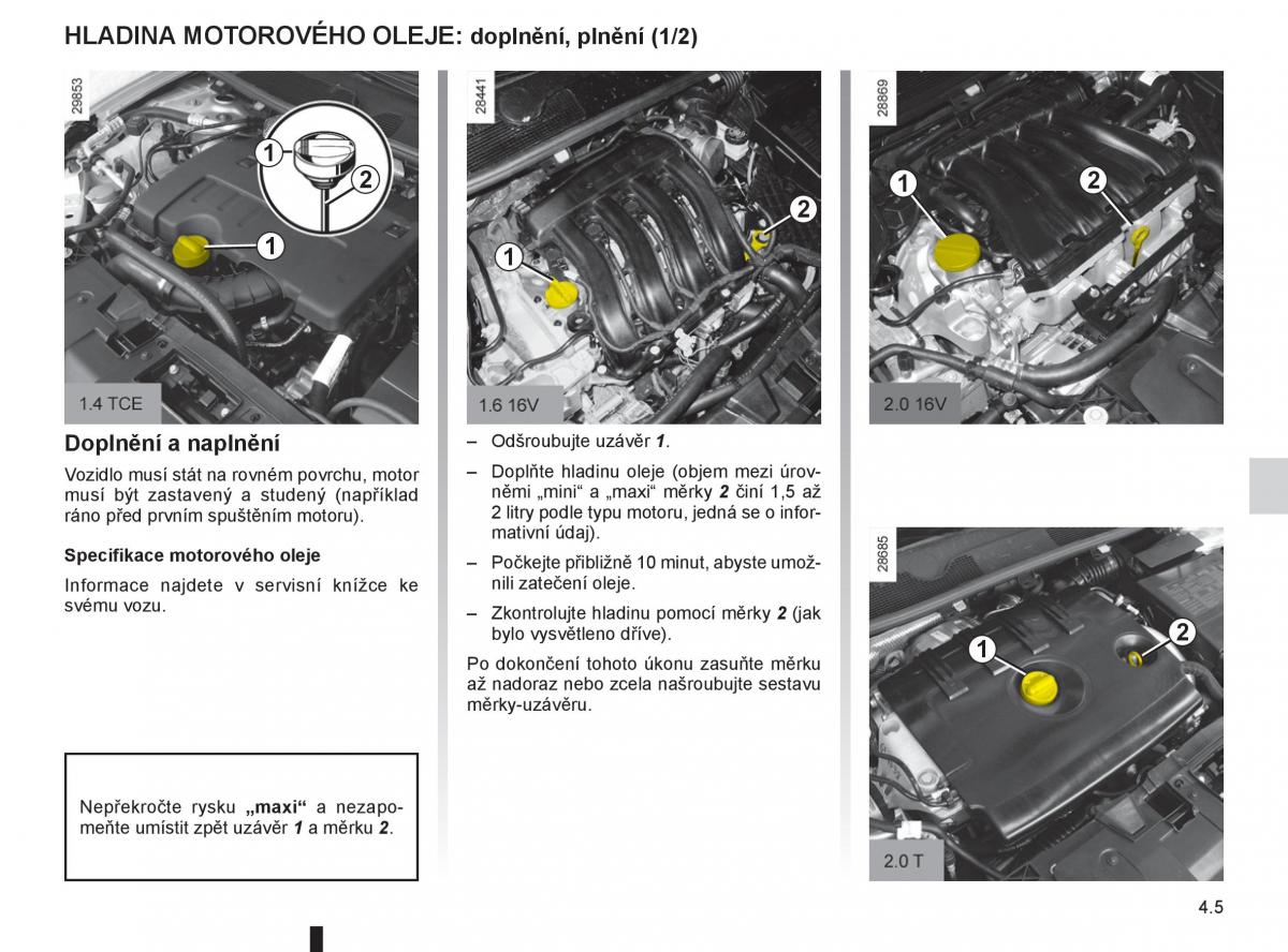 Renault Megane III 3 navod k obsludze / page 161