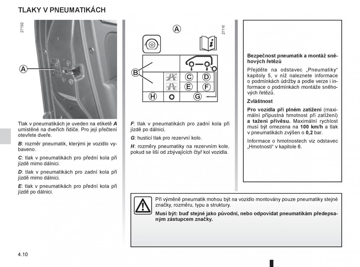 Renault Megane III 3 navod k obsludze / page 166