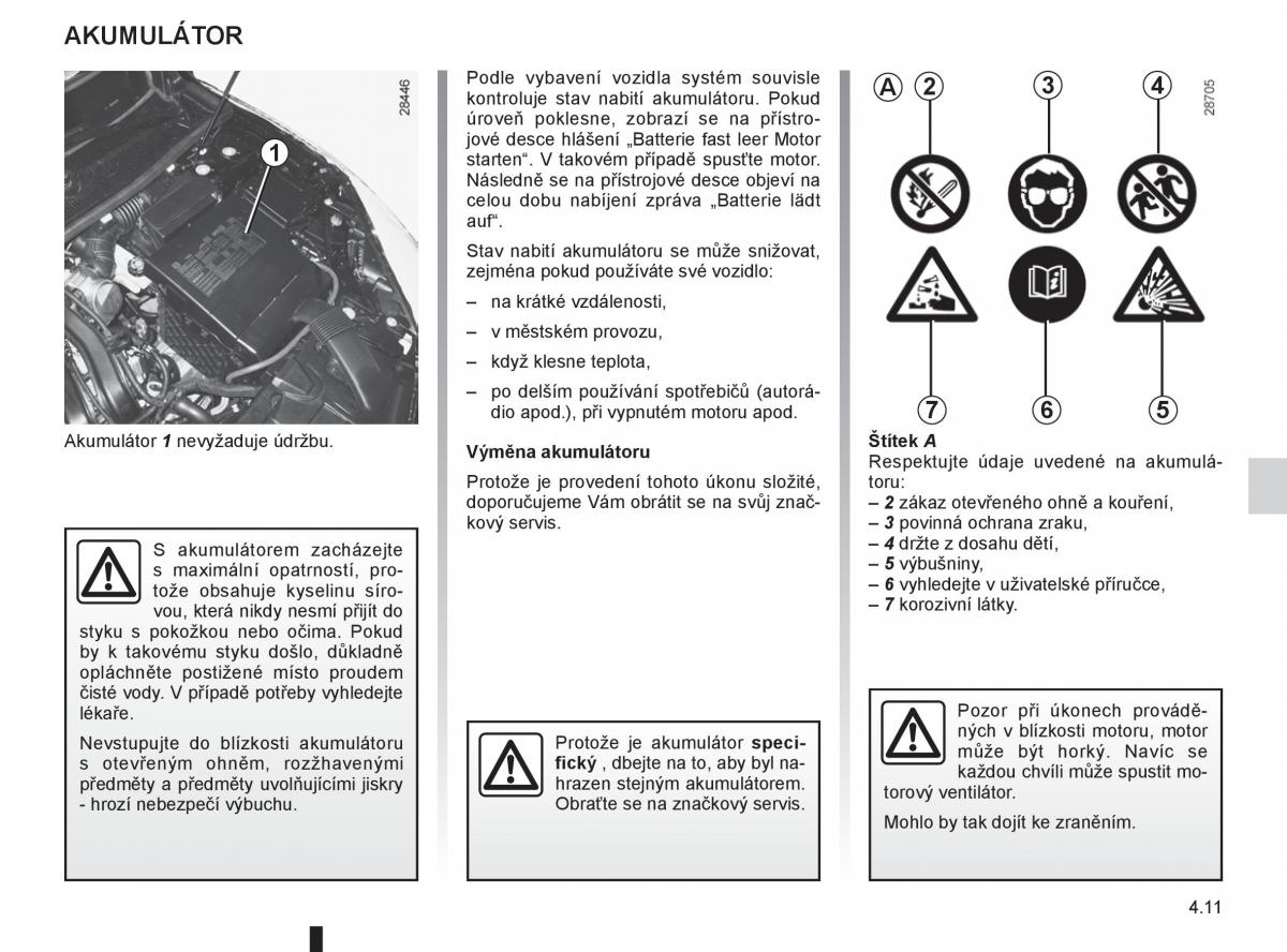 Renault Megane III 3 navod k obsludze / page 167