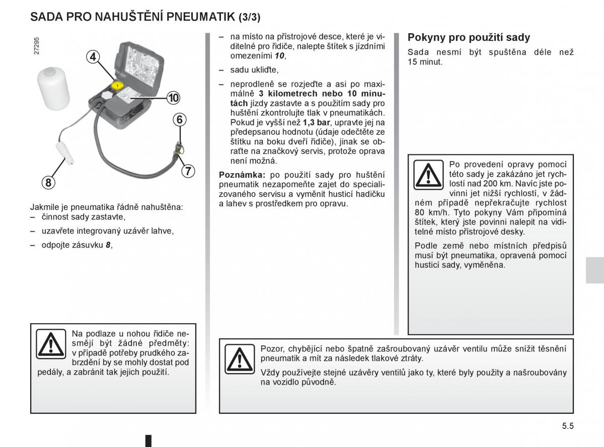 Renault Megane III 3 navod k obsludze / page 175