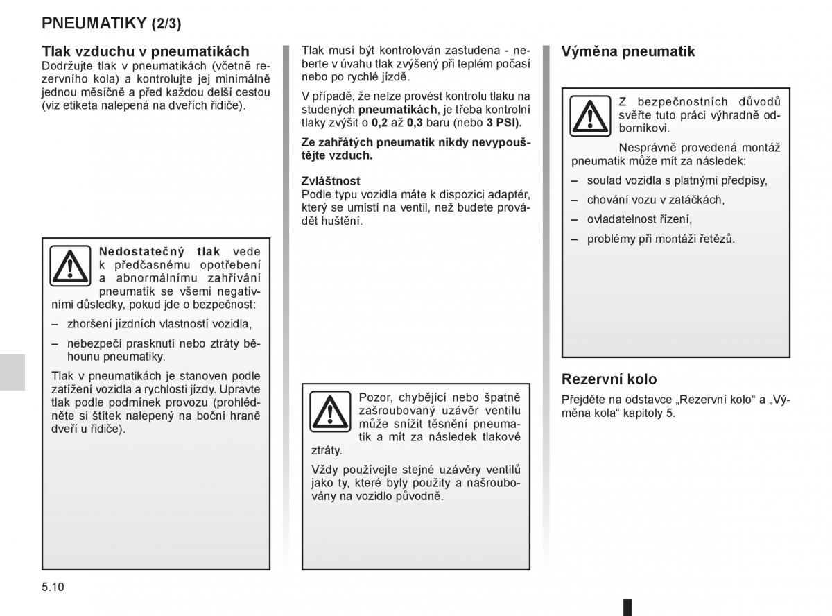 Renault Megane III 3 navod k obsludze / page 180