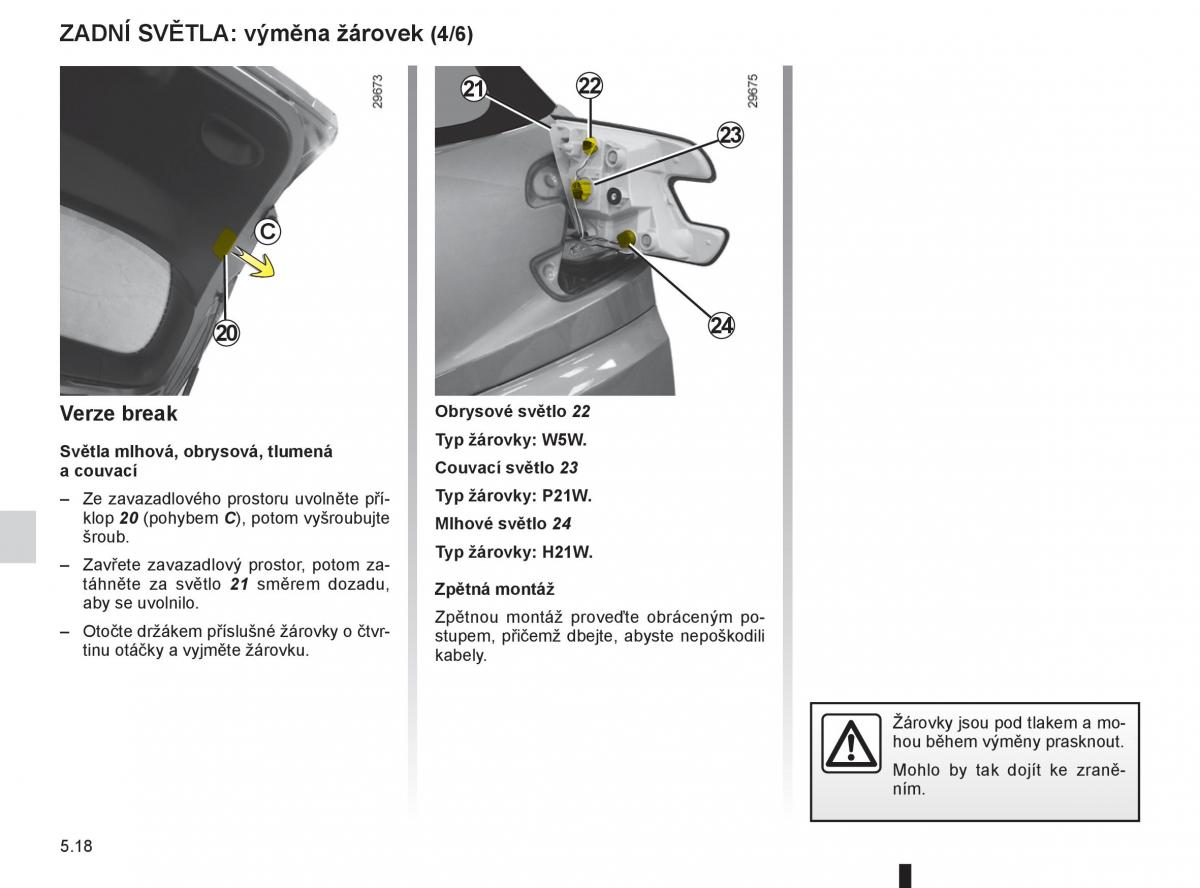 Renault Megane III 3 navod k obsludze / page 188