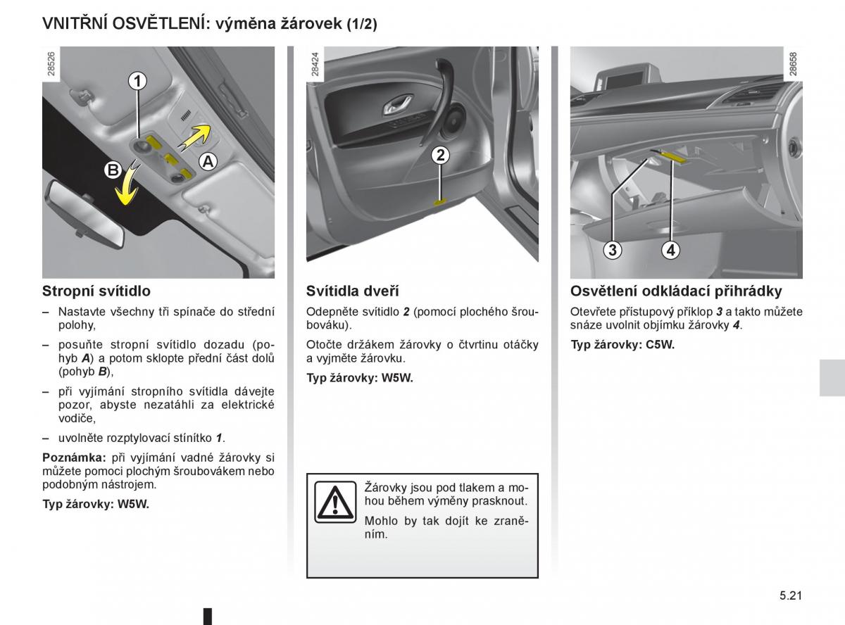 Renault Megane III 3 navod k obsludze / page 191