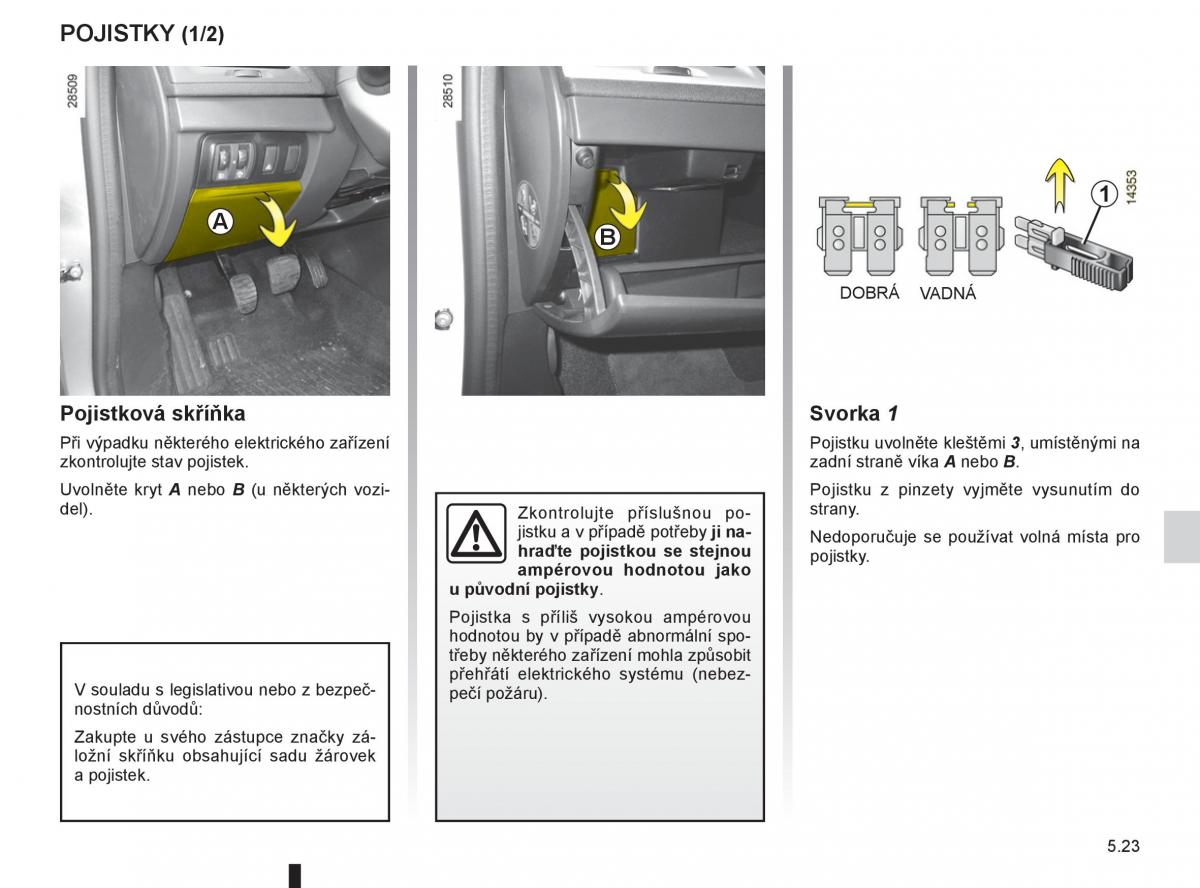 Renault Megane III 3 navod k obsludze / page 193