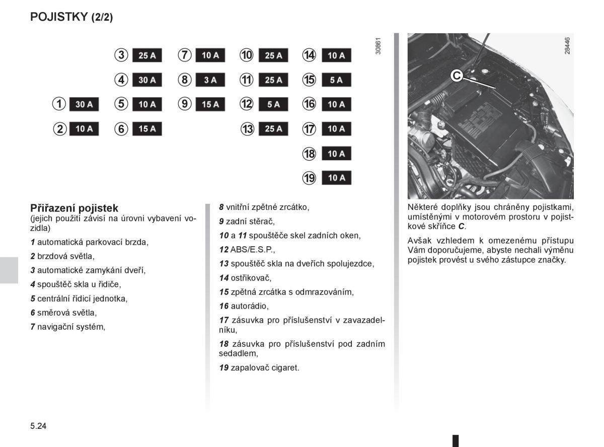 Renault Megane III 3 navod k obsludze / page 194