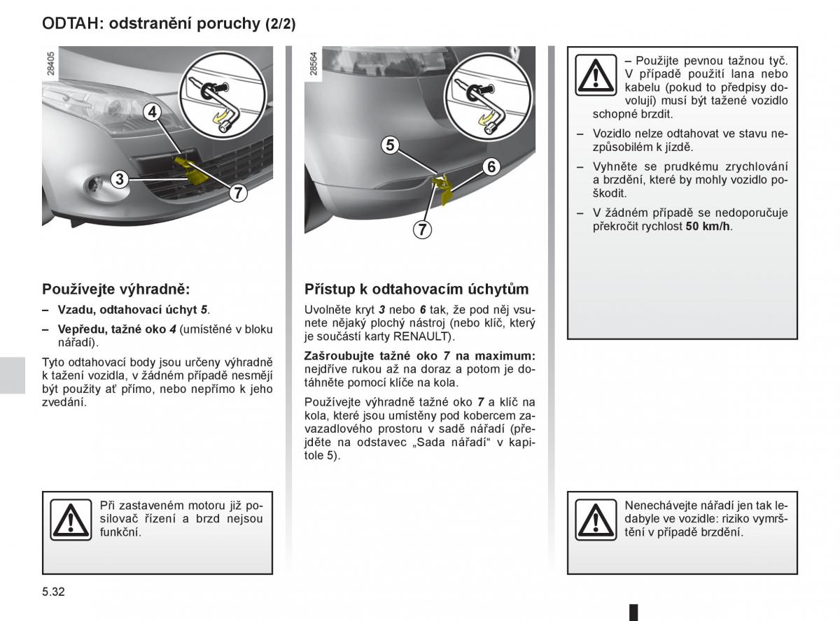 Renault Megane III 3 navod k obsludze / page 202