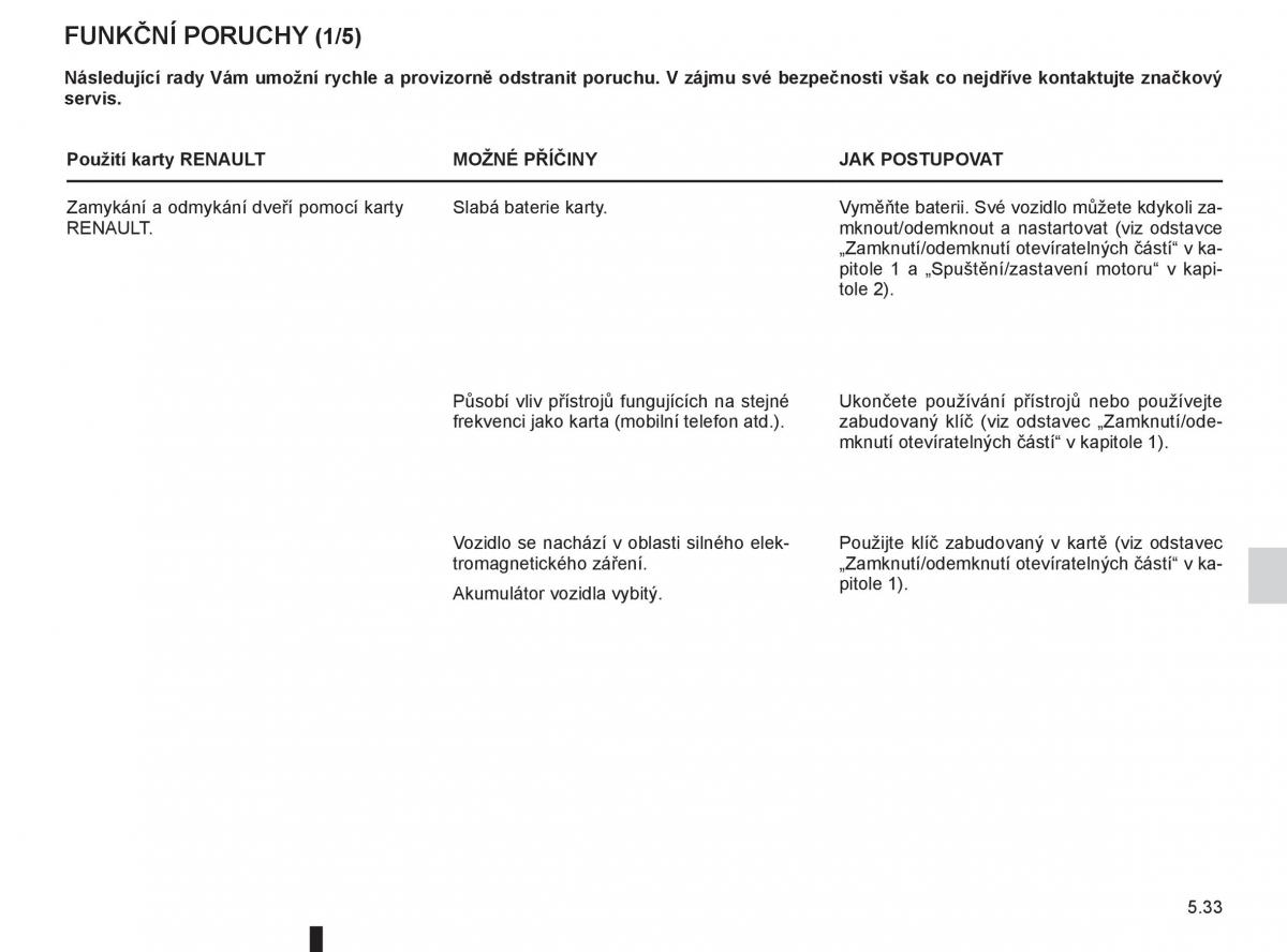 Renault Megane III 3 navod k obsludze / page 203