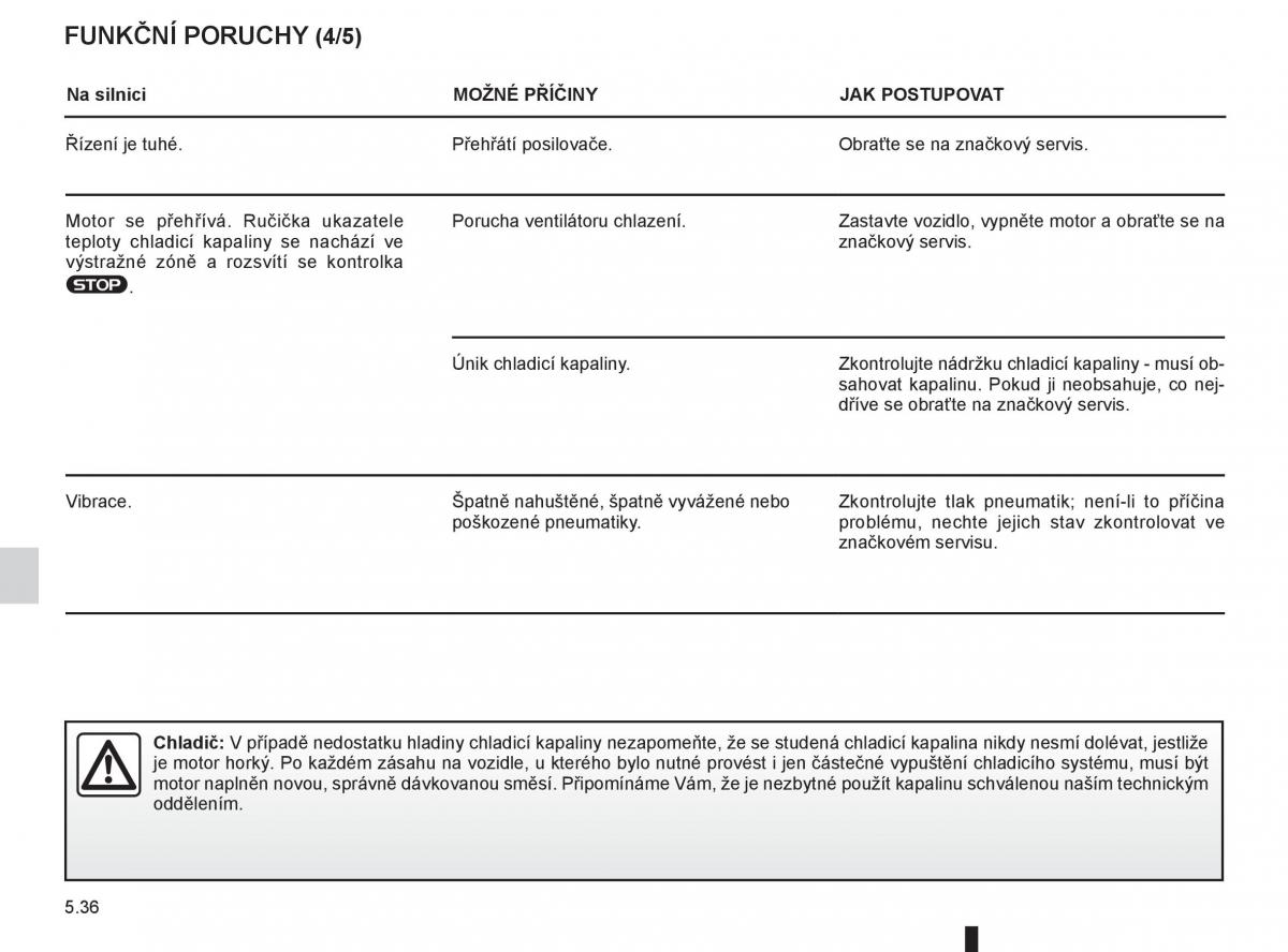 Renault Megane III 3 navod k obsludze / page 206