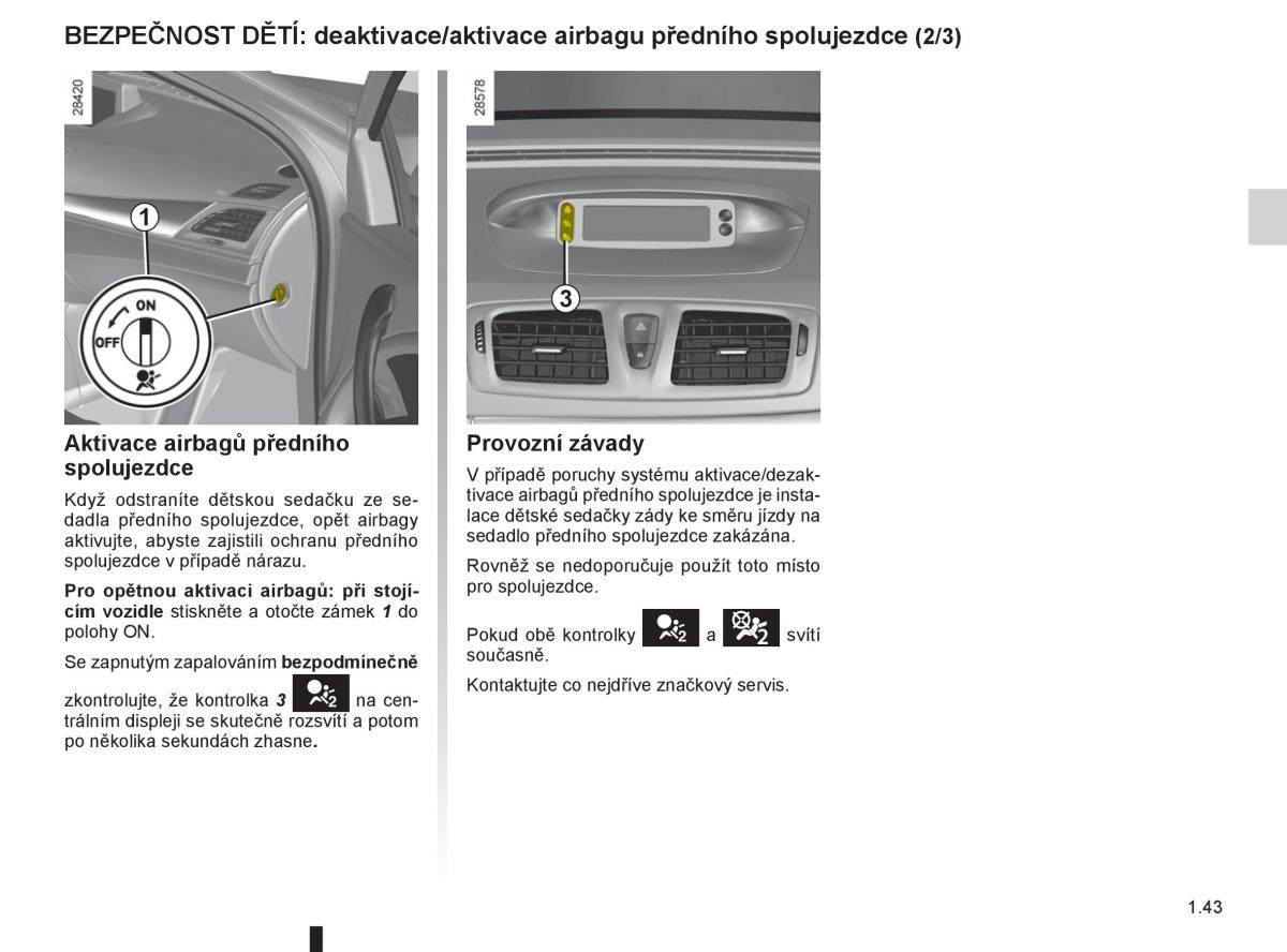 Renault Megane III 3 navod k obsludze / page 49