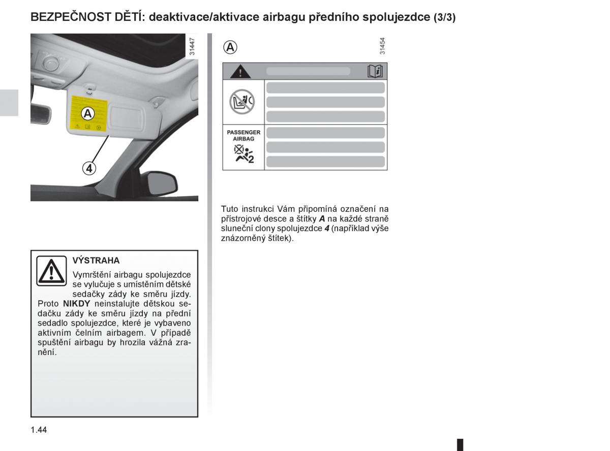 Renault Megane III 3 navod k obsludze / page 50