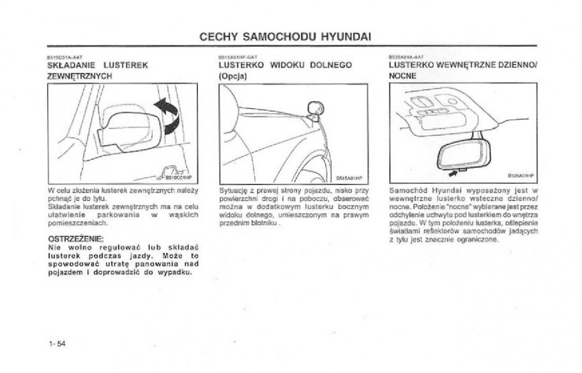 Hyundai Terracan Highlander instrukcja obslugi / page 61