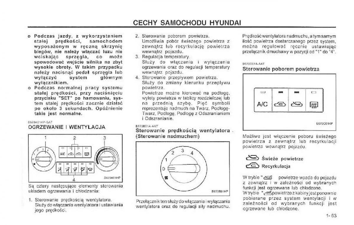 Hyundai Terracan Highlander instrukcja obslugi / page 70