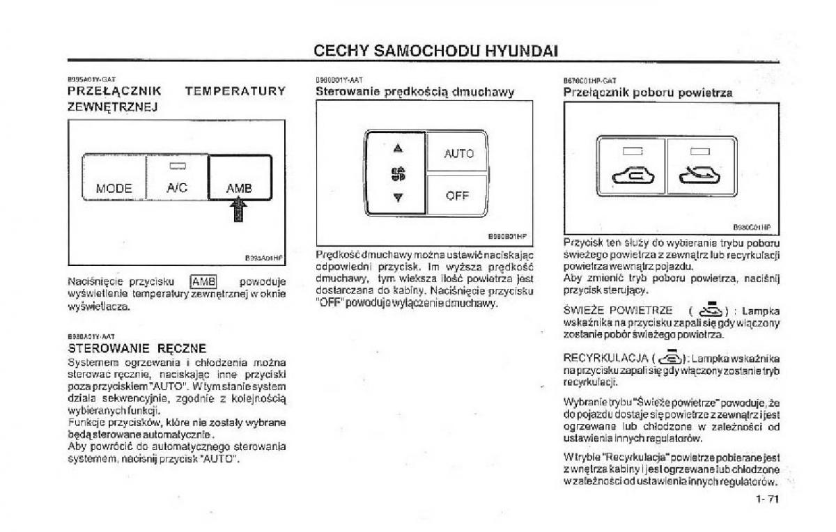 Hyundai Terracan Highlander instrukcja obslugi / page 78