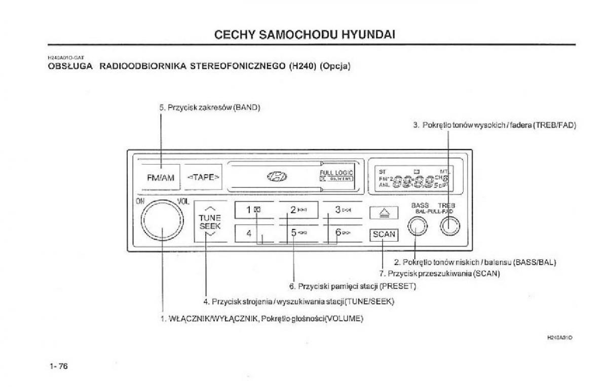 Hyundai Terracan Highlander instrukcja obslugi / page 83