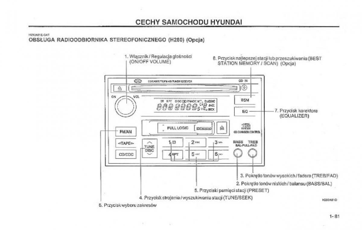 Hyundai Terracan Highlander instrukcja obslugi / page 88